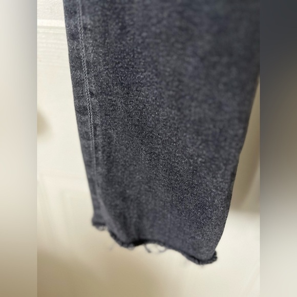 RE/DONE Originals 70s Stove Pipe in Faded Coal With Rips 24 - Picture 6 of 15